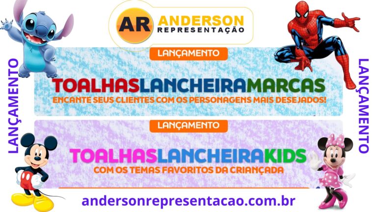 Lançamento Toalhas de Lancheira Lepper 2026