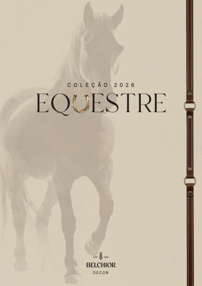 Coleção Equestre Belchior Decor, página 1: Capa da coleção