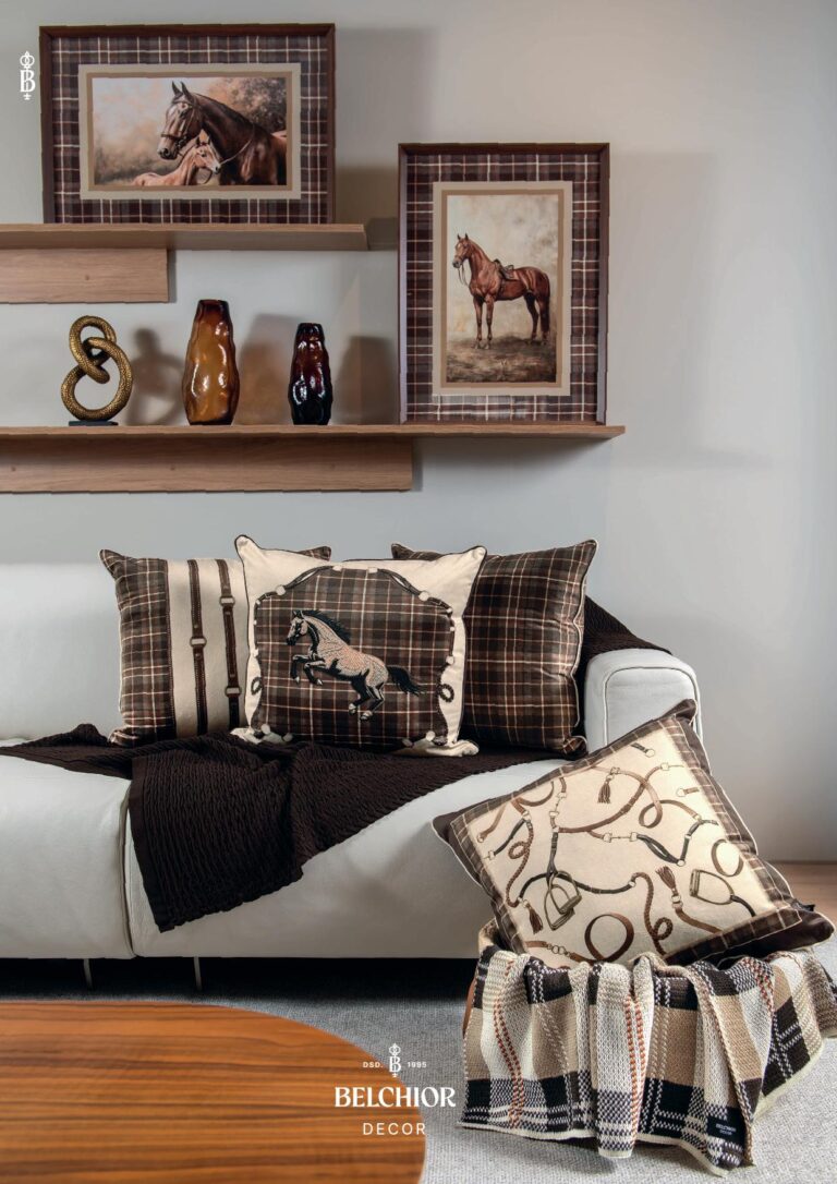 Coleção Equestre Belchior Decor, página 8: Composição de sofá