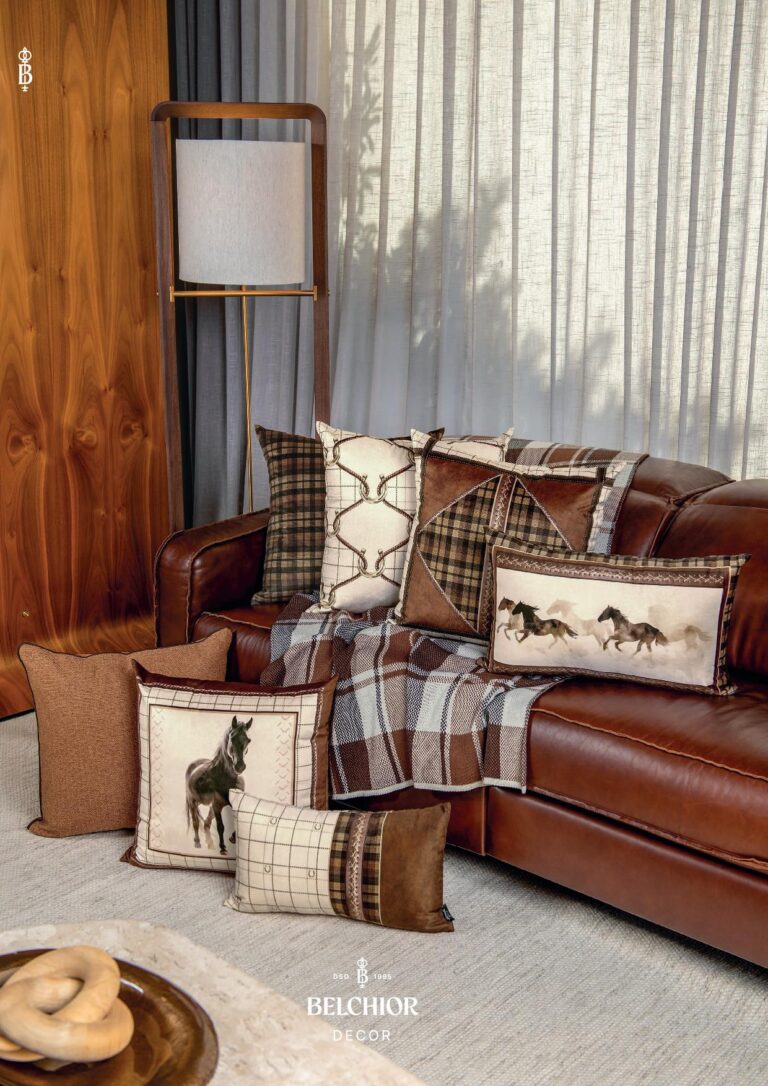 Coleção Equestre Belchior Decor, página 12: Mix de texturas