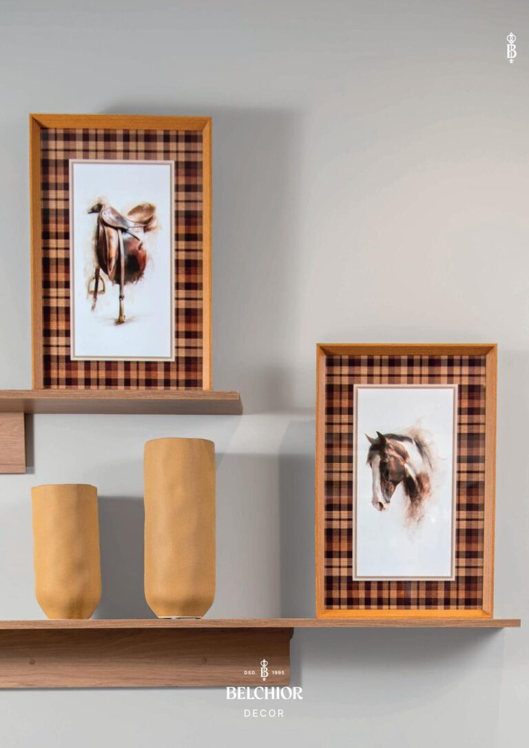Coleção Equestre Belchior Decor, página 31: Parede decorada