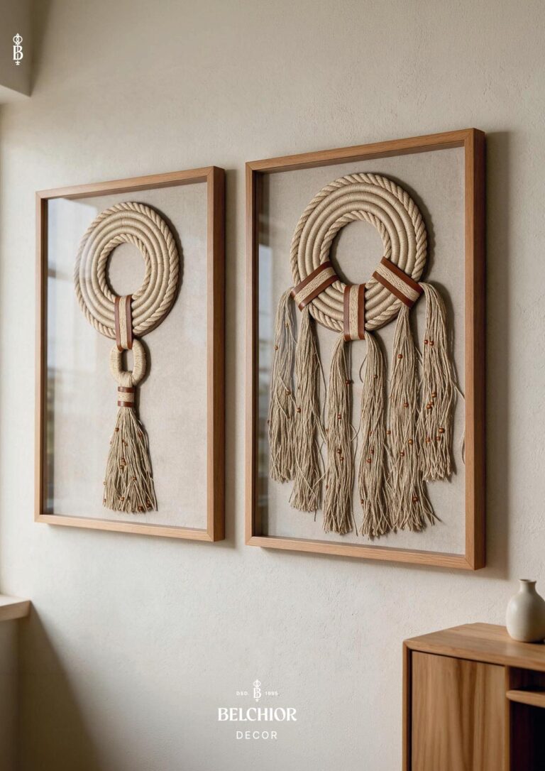 Coleção Equestre Belchior Decor, página 34: Quadros artesanais em corda