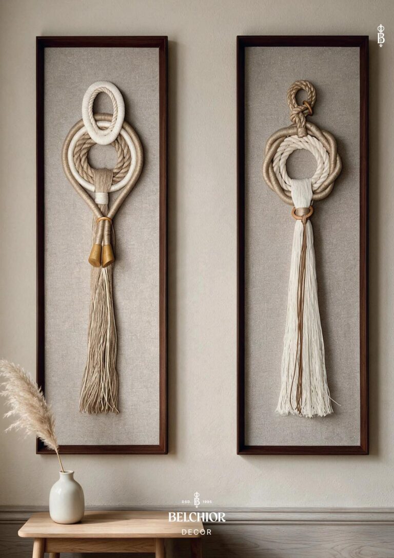 Coleção Equestre Belchior Decor, página 35: Textura de corda e couro
